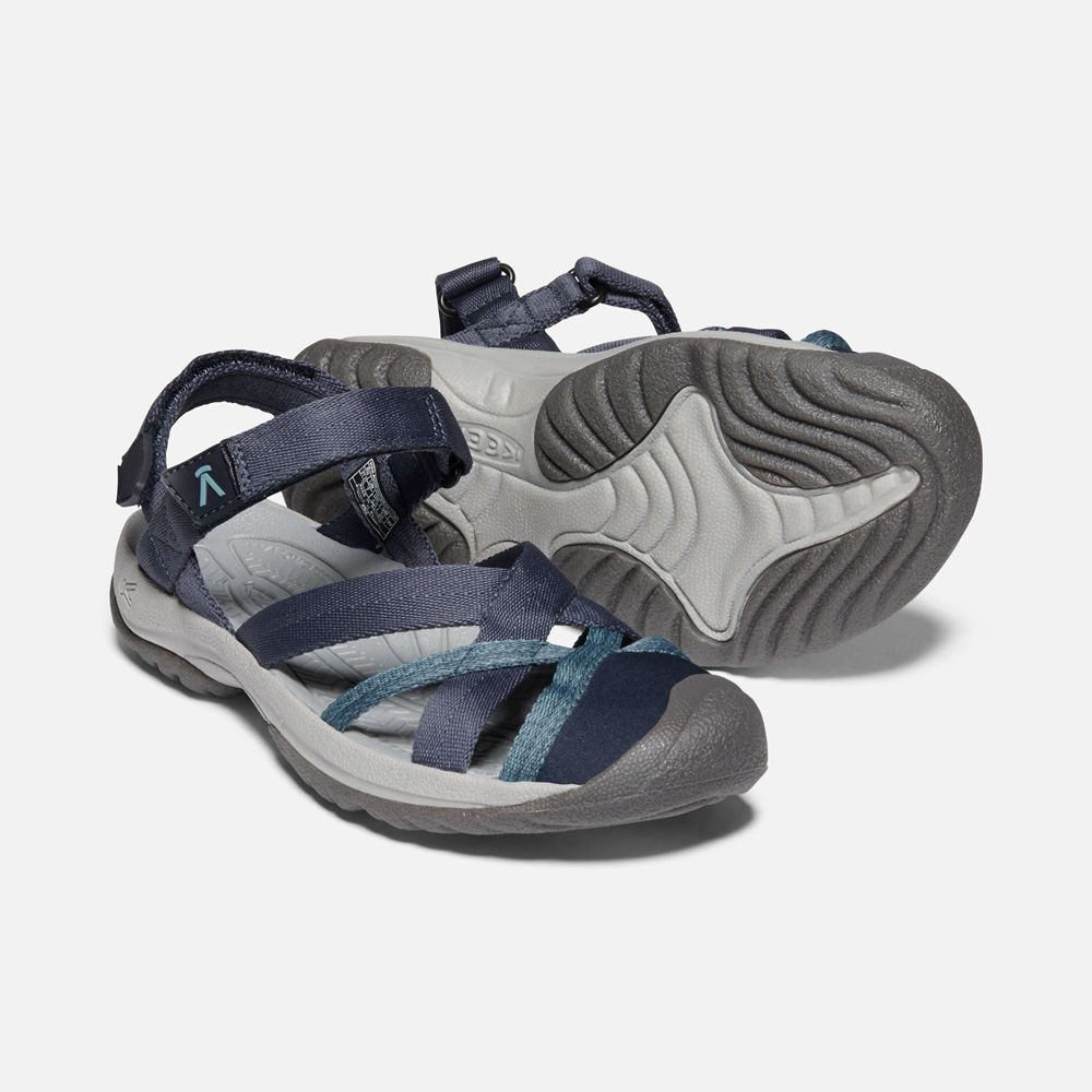 Keen Rem Sandaler Dam Marinblå - Kira Ankle - 961305FIR